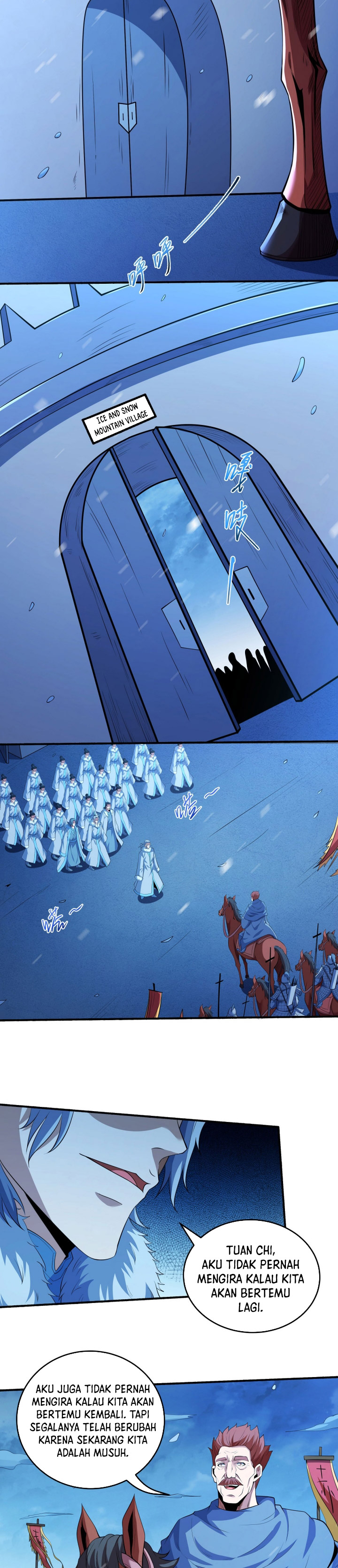 God of Martial Arts Chapter 618 Bahasa Indonesia